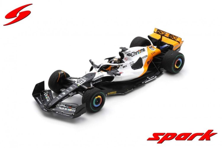 McLaren MCL60 - Oscar Piastri (2023), 10. místo Monako 1:18 Spark