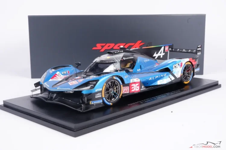 Model Alpine A424, #36 LeMans 2024, 1:18 Spark | Tibormodel.com