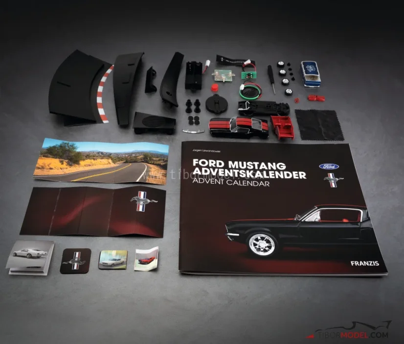 Ford Mustang stavebnica - Adventný kalendár