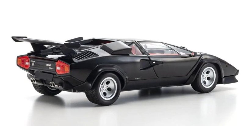Lamborghini Countach LP5000 (1982) čierne, 1:18 Kyosho