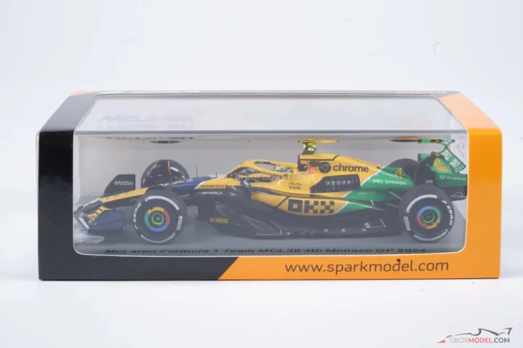 McLaren MCL38 - Oscar Piastri (2024), VC Monaka, 1:43 Spark