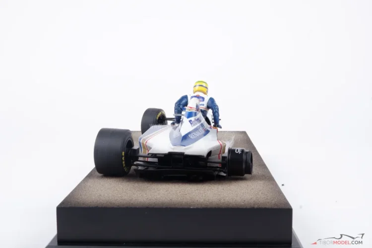 Diorama Williams FW16 - A. Senna survives the accident at Imola 1994, 1:18