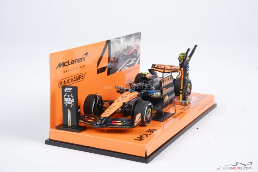 McLaren MCL39 - Lando Norris (2025), World Champion, Abu Dhabi GP, 1:43 Minichamps