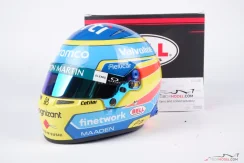 Fernando Alonso 2025 Aston Martin mini sisak, 1:2 Bell