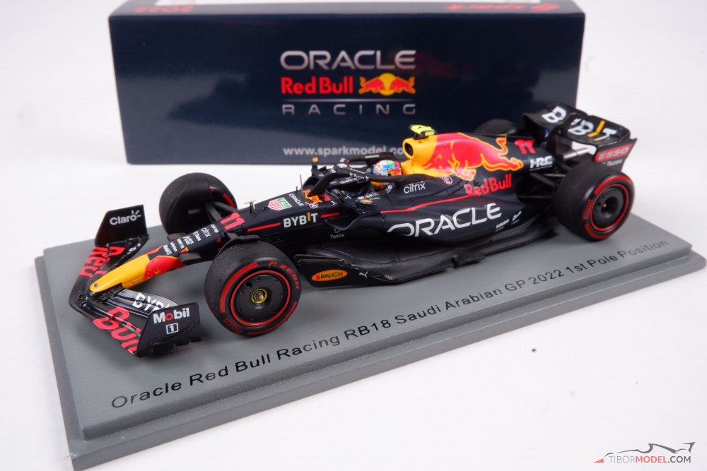 Model car Red Bull RB18 Perez 2022, 1:43 Spark | Tibormodel.com