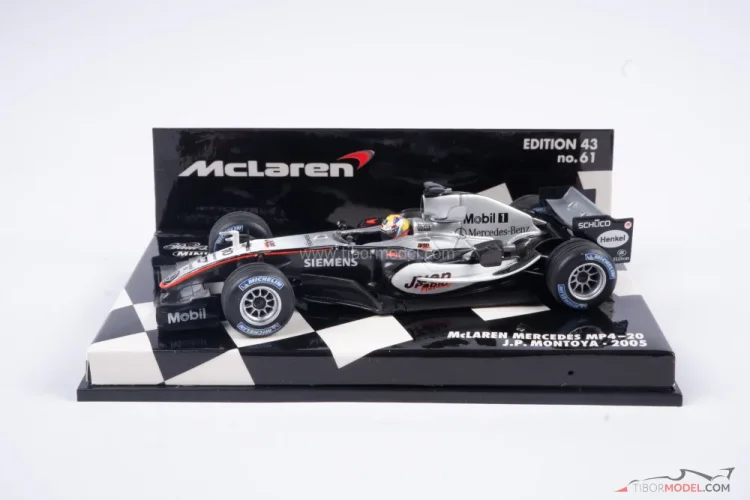 GTC別注 1/43 マクラーレン MP4/20 ライコネン メルセデス 日本