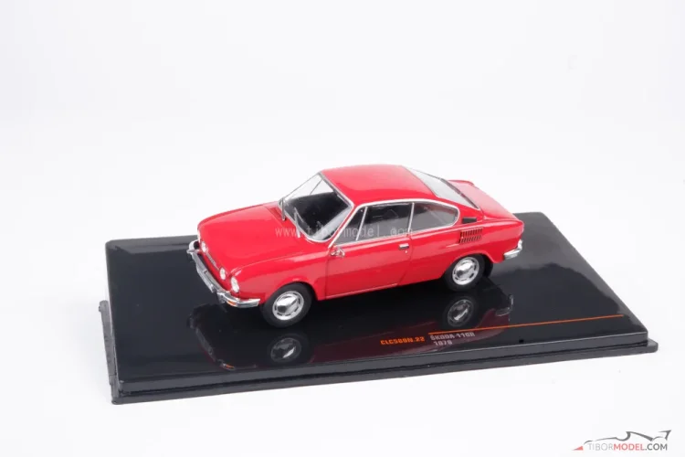 Skoda 110R (1978) piros, 1:43 Ixo