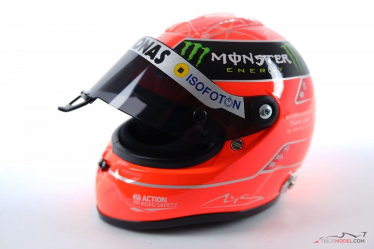 Michael Schumacher 2012, last career race, 1:2 Schuberth