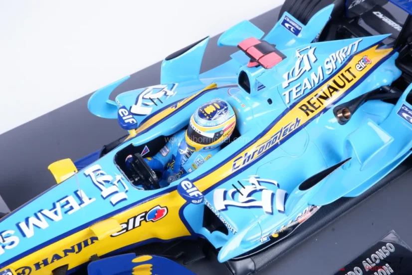 Renault R26 - Fernando Alonso (2006), Brazilian GP, 1:18 Minichamps