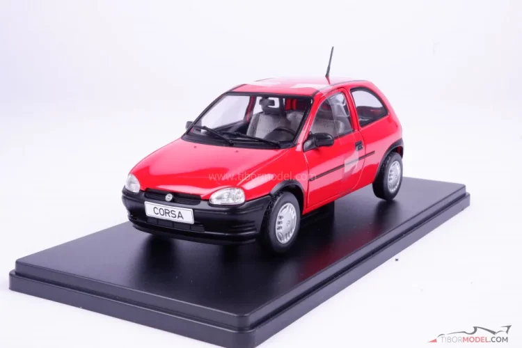 Opel Corsa B red (1993), 1:24 Whitebox