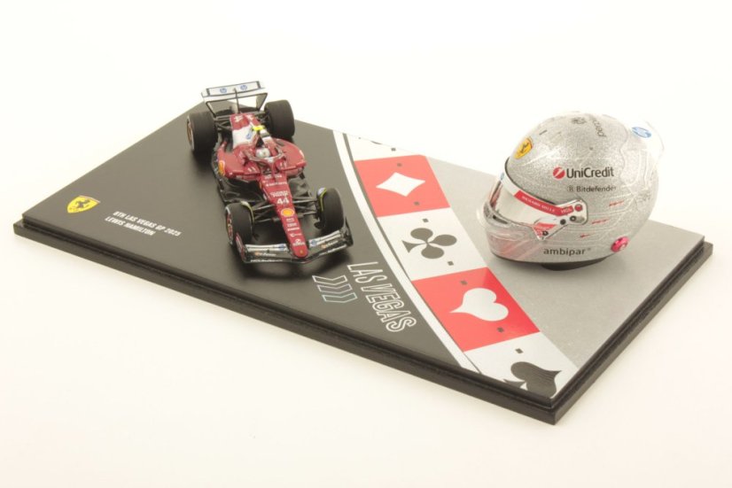 Ferrari SF-25 - Lewis Hamilton (2025) Las Vegas GP, double pack, 1:43 Looksmart
