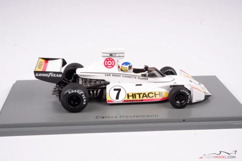 Brabham BT44 - Carlos Reutemann (1974), VC Belgie, 1:43 Spark