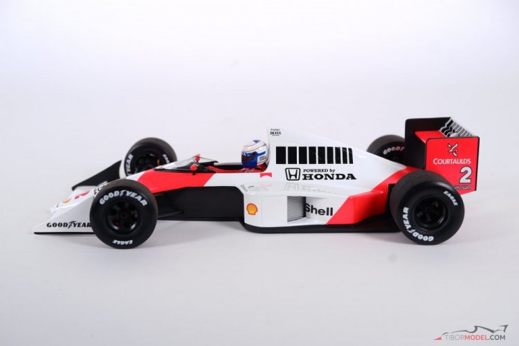 Model car McLaren MP4/5 Prost 1989, 1:18 Minichamps | Tibormodel.com
