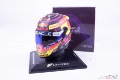 Sergio Perez 2023 Red Bull mini helmet, Mexican GP, 1:4 Schuberth