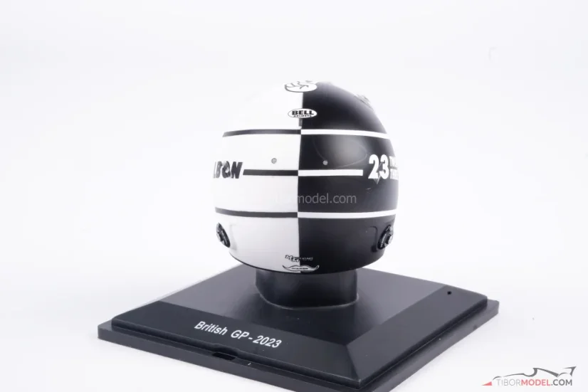 Alexander Albon 2023, VC Velké Británie, Williams přilba, 1:5 Spark