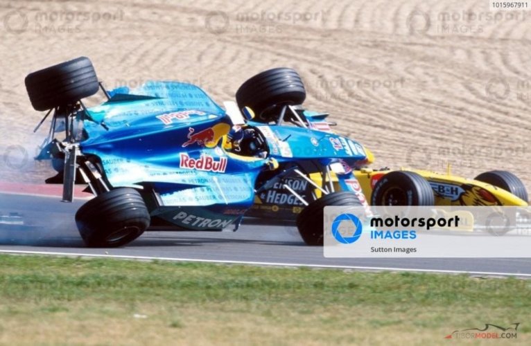 Sauber Petronas - P. Diniz 1999, nehoda Nürburgring, 1:18