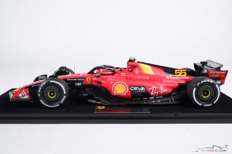 Ferrari SF-23 - Carlos Sainz (2023), VC Talianska, 1:18 Looksmart