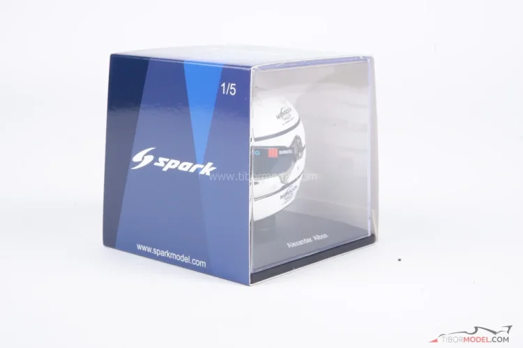 Alexander Albon 2023, British GP Williams helmet, 1:5 Spark