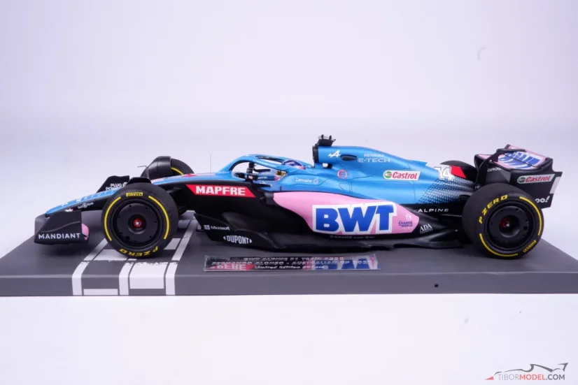 Alpine A522 - Fernando Alonso (2022), VC Austrálie, 1:18 Minichamps