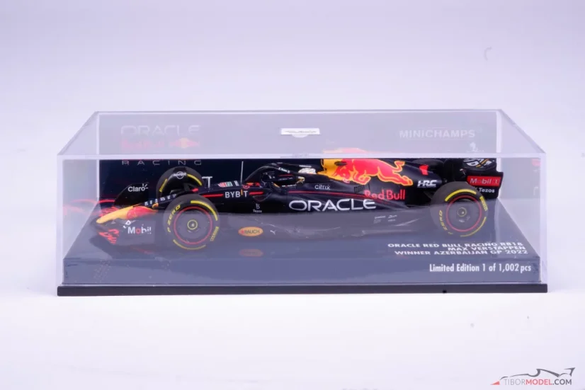 Red Bull RB18 - Max Verstappen (2022), VC Ázerbájdžánu, 1:43 Minichamps