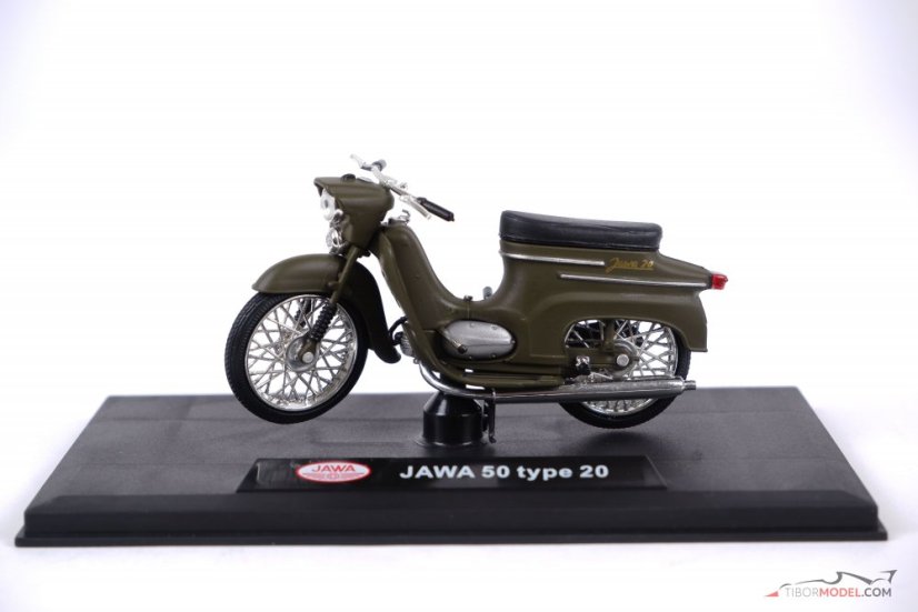 Jawa 50 Pionier típus 20 (1967), 1:18 Abrex - katona zöld