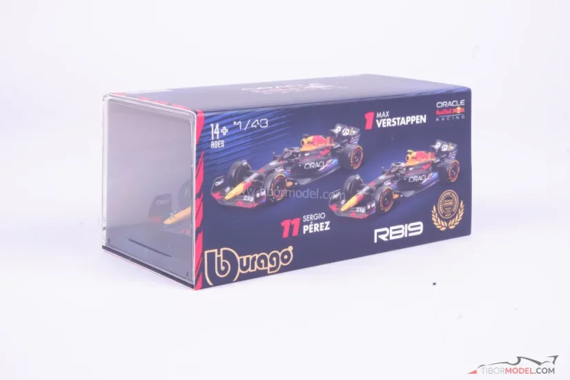 Red Bull RB19 - Sergio Perez (2023), USA Nagydíj, 1:43 BBurago Signature