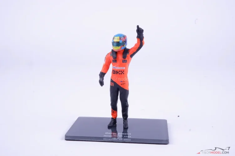 Figure Oscar Piastri 2024, Hungarian GP, McLaren, 1:18