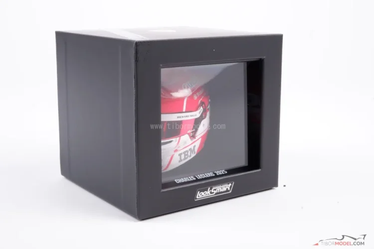 Charles Leclerc 2025 mini prilba, Ferrari, 1:5 Looksmart