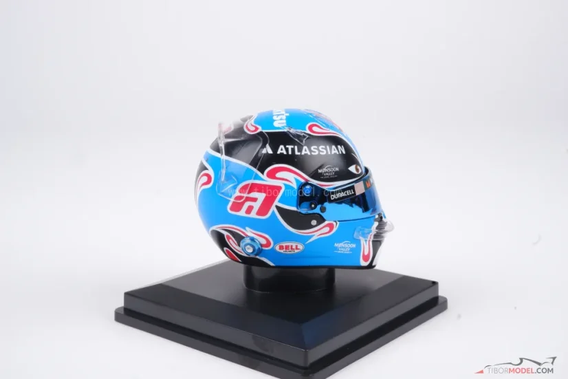 Alexander Albon 2025 VC Číny mini přilba, Williams, 1:5 Spark