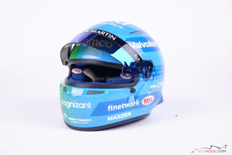 Fernando Alonso 2024 VC Las Vegas, Aston Martin prilba, 1:2 Bell