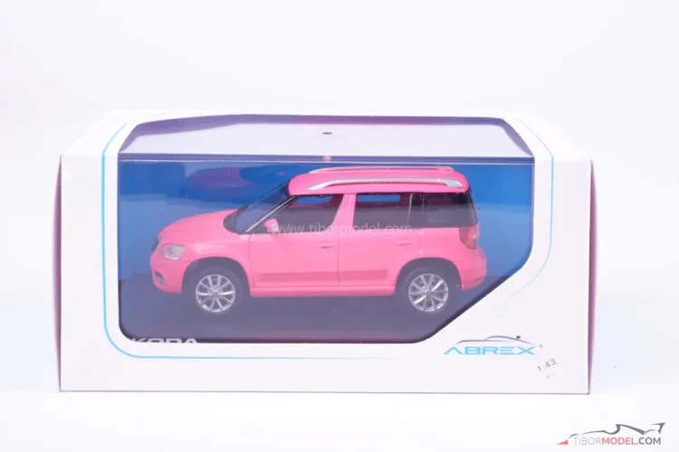 Skoda Yeti FL (2013) pink, 1:43 Abrex