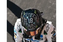 Oscar Piastri 2025 Amerikai Nagydíj mini sisak, McLaren F1 Team, 1:5 Spark