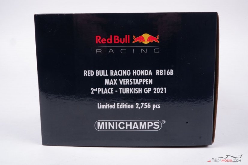 Red Bull RB16b - Max Verstappen (2021), VC Turecka, 1:18 Minichamps