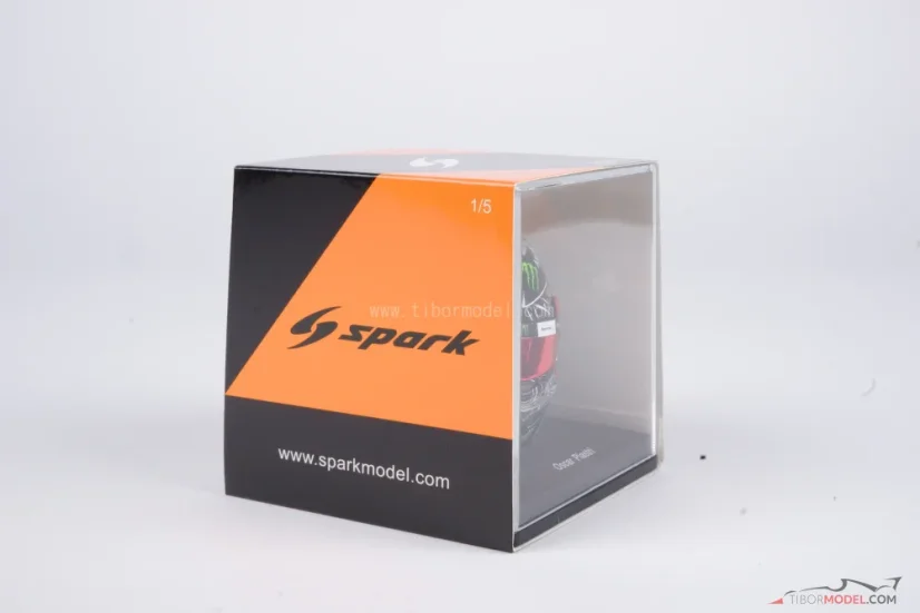Oscar Piastri 2025 VC USA mini prilba, McLaren F1 Team, 1:5 Spark