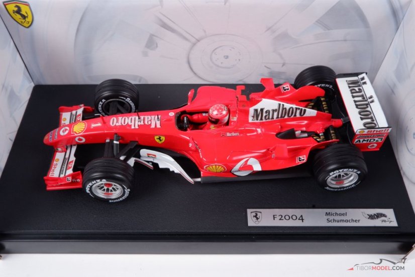 限定 HW 1/18 Ferrari F2004 #1シューマッハ 300Pcs Model car Ferrari F2004 Schumacher Monza 1:18 | Tibormodel.com