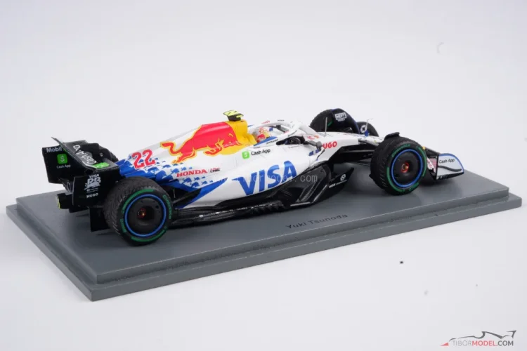 Model Racing Bulls VCARB 02 Tsunoda 2025, 1:43 Spark | Tibormodel.com