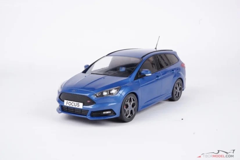 Ford Focus ST Turnier (2014) modrý, 1:18 Ixo
