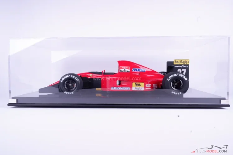 Model car Ferrari 643 Alain Prost 1991, 1:8 WRX Rosso | Tibormodel.com