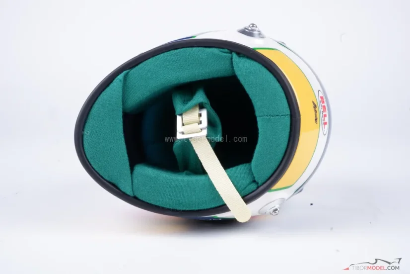 Gabriel Bortoleto 2025 Kick Sauber mini helmet, 1:2 Bell