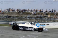 Brabham BT50 - Riccardo Patrese (1982), Dutch GP, with driver figure, 1:18 GP Replicas