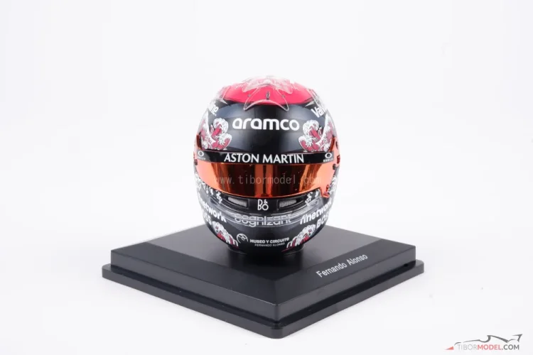 Fernando Alonso 2024 VC Japonska, Aston Martin prilba, 1:5 Spark