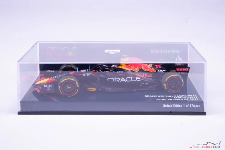 Red Bull RB18 - Sergio Perez (2022), VC Saudskej Arábie, 1:43 Minichamps