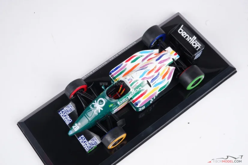 Benetton B186 - Gerhard Berger (1986), 1:24 Premium Collectibles