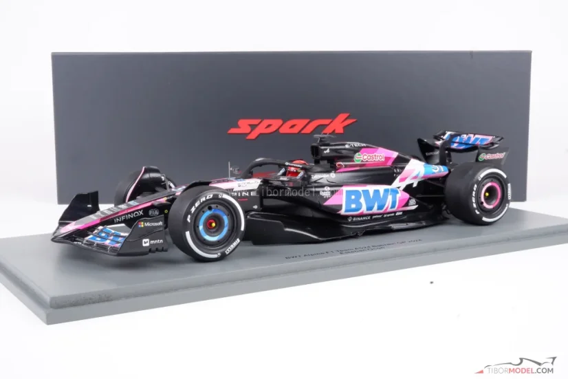 Alpine A524 - Esteban Ocon (2024), 1:18 Spark