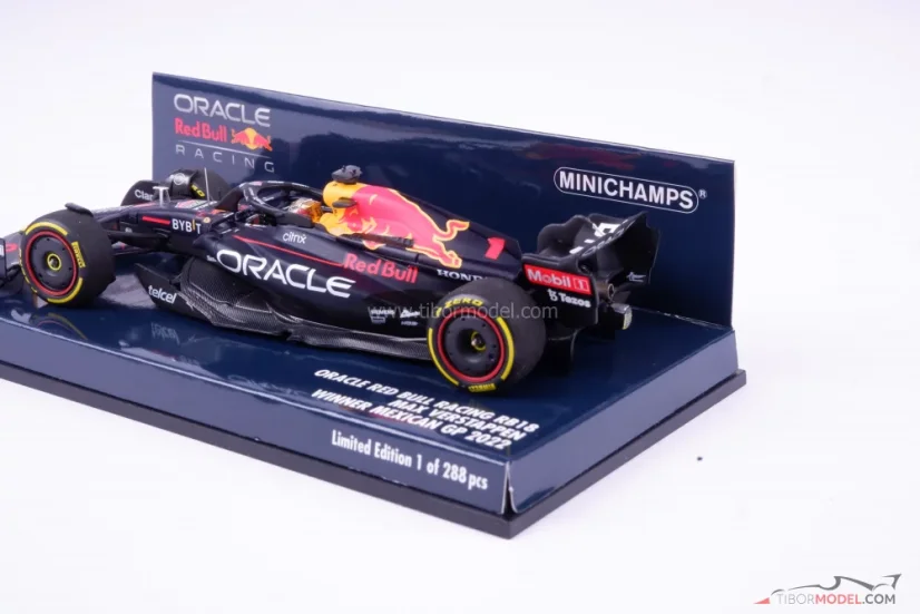 Red Bull RB18 - Max Verstappen (2022), Mexican GP, 1:43 Minichamps
