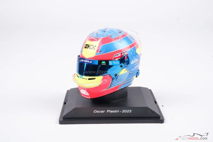 Oscar Piastri 2023, McLaren helmet, 1:5 Spark