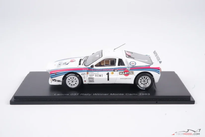 Lancia 037 Rally - Röhrl/Geistdörfer (1983), Monte Carlo Rally, 1:43 Spark