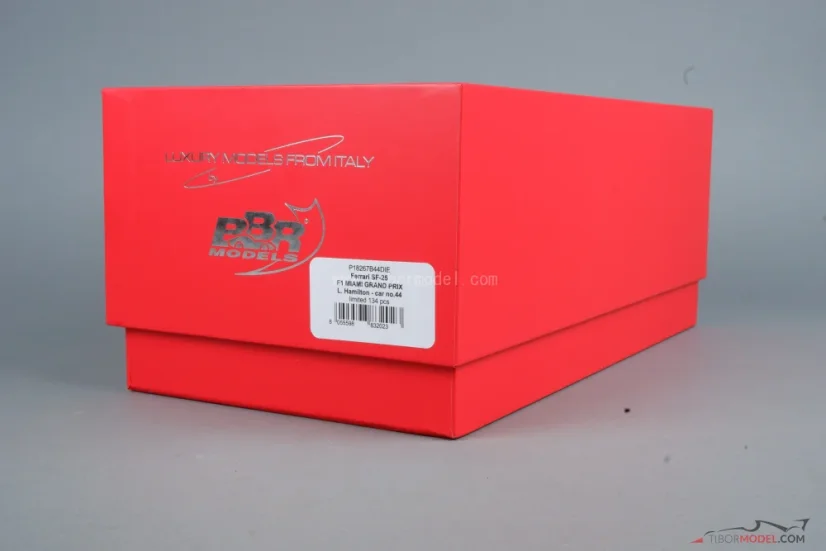 Ferrari SF-25 - Lewis Hamilton (2025) Miami GP, 1:18 BBR