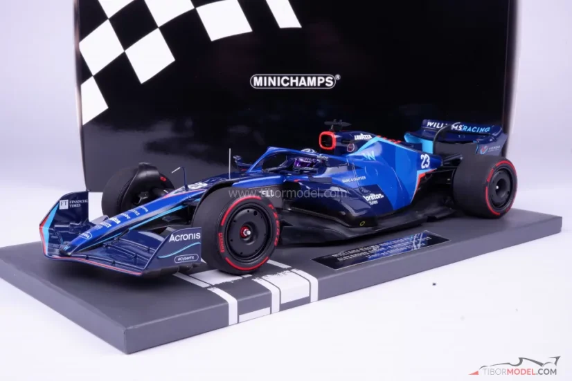 Williams FW44 - Alex Albon (2022), Bahreini Nagydíj, 1:18 Minichamps