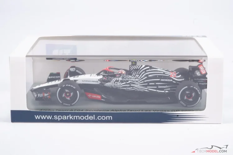 Spark 1:43 Yuki Tsunoda Alpha Tauri AT04 #22 Las Vegas GP